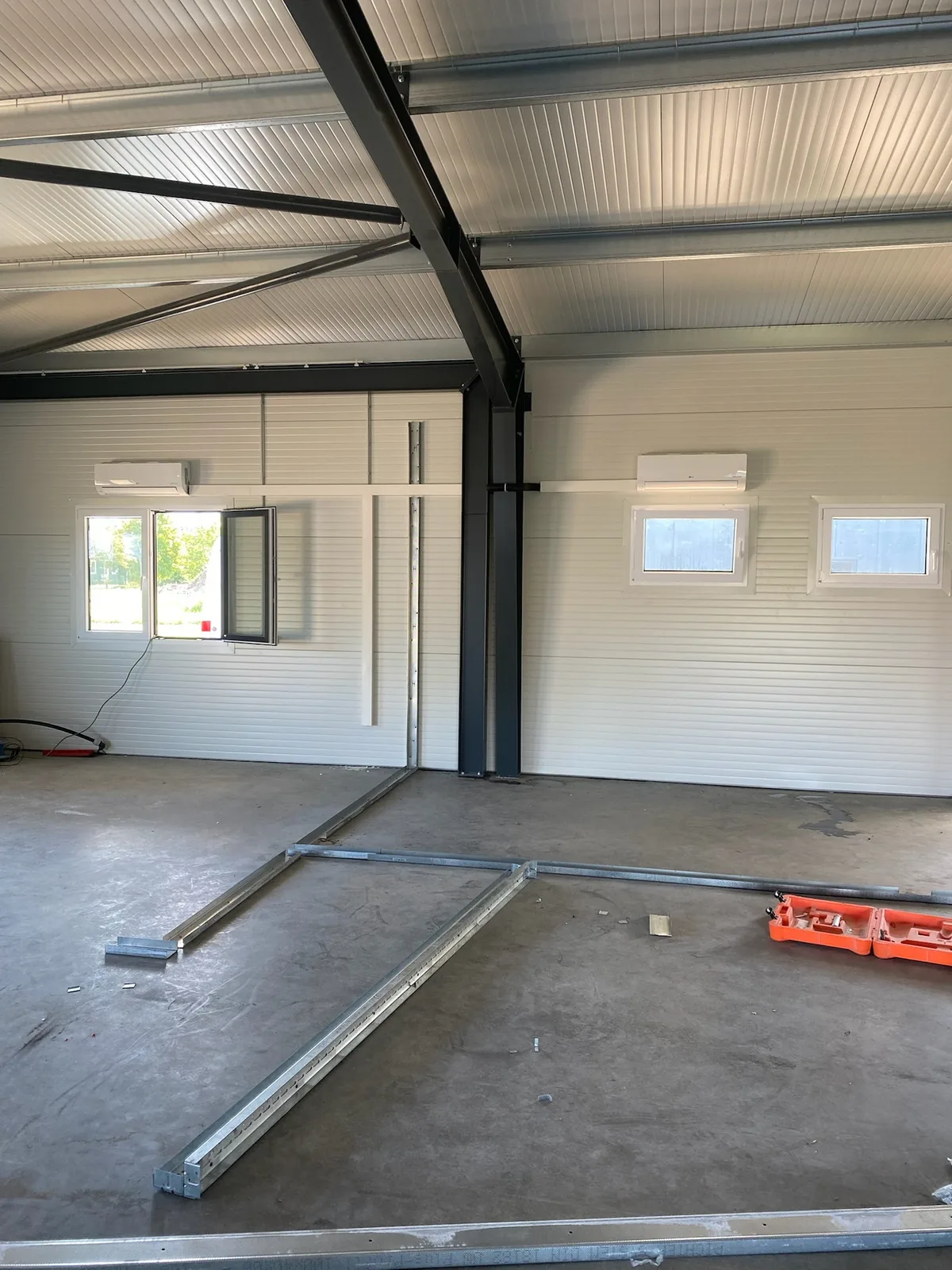 Ductwork in an industrial unit
