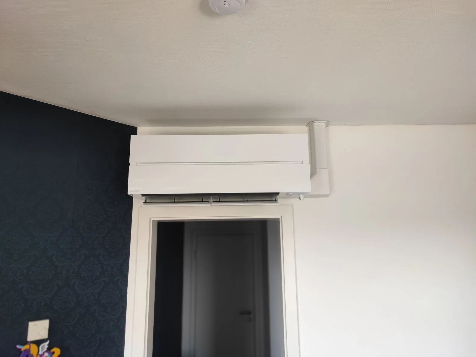 Wall unit in a residence
