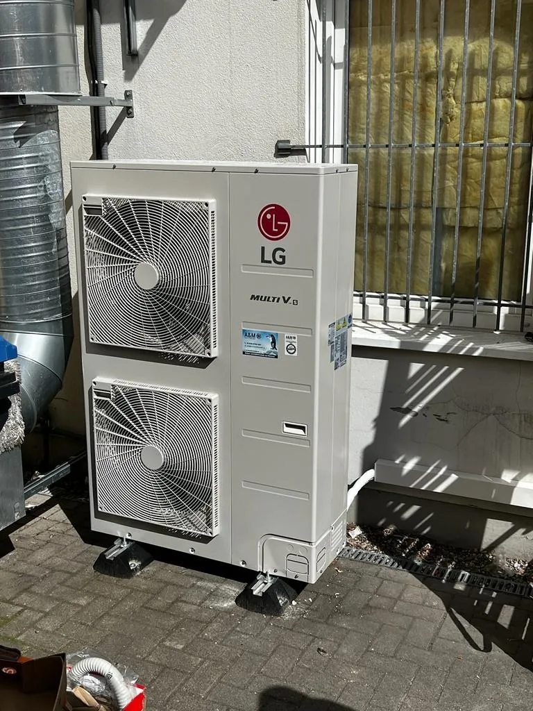 Outdoor units and ductwork